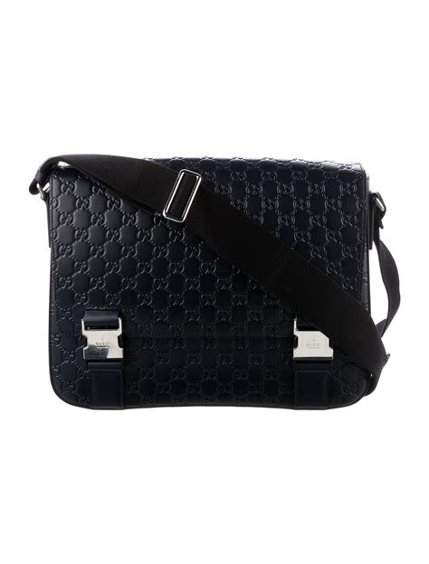 gucci messenger bag authenticity check|Gucci signature Messenger bag.